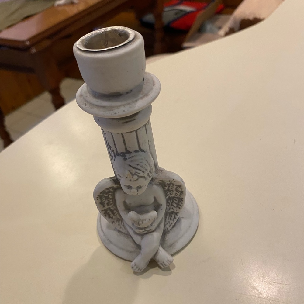 Vintage Angel Candle Holder